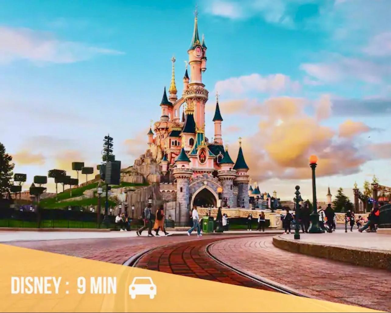 Studio 2 Adultes 2 Enfants Parcs Disneyland Paris Montévrain Exterior foto